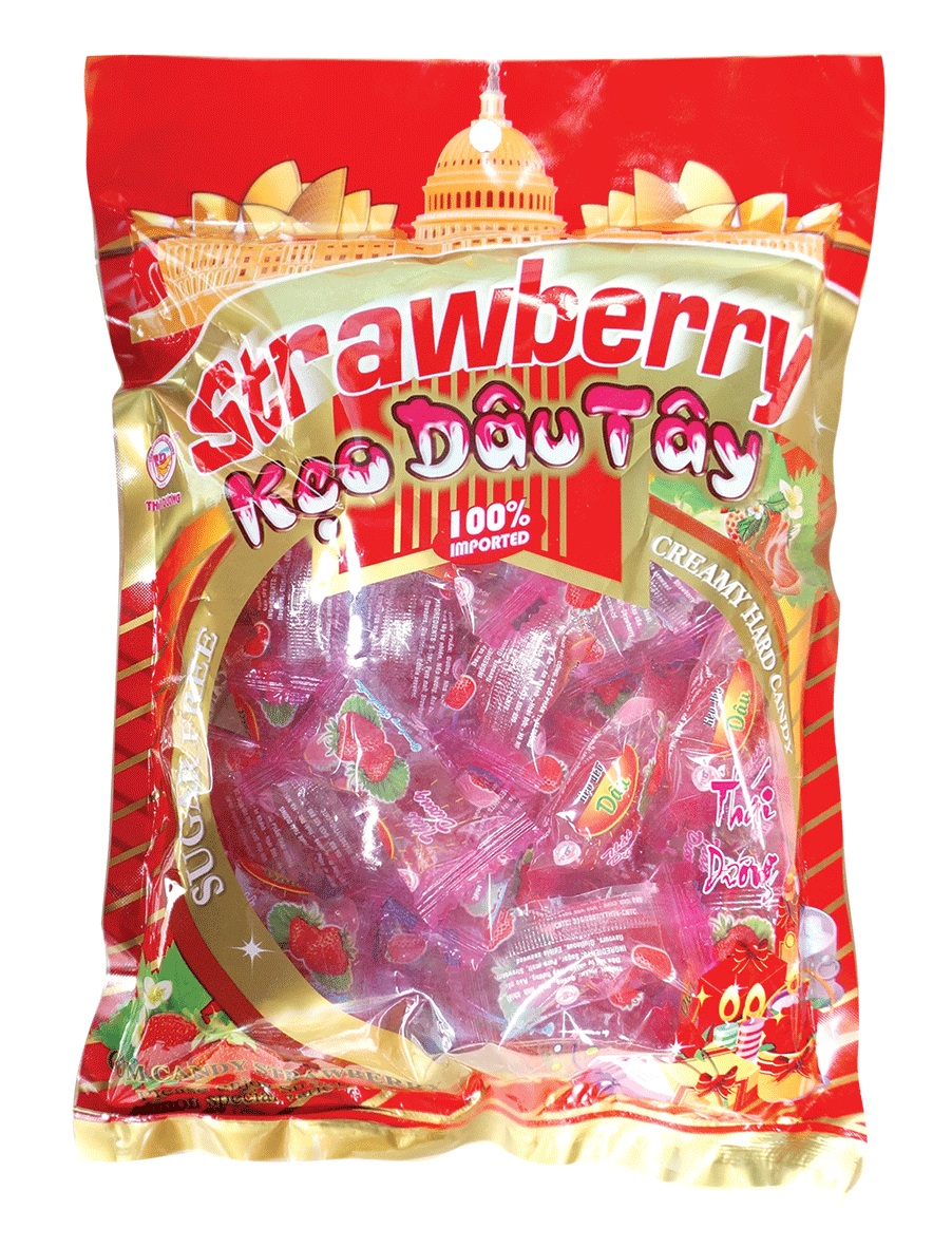 Kẹo Dẻo Dâu gói 350g