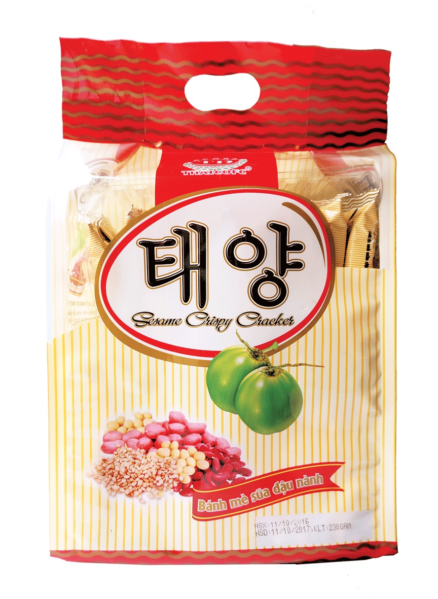 Bánh mè sữa đậu nành gói 250g