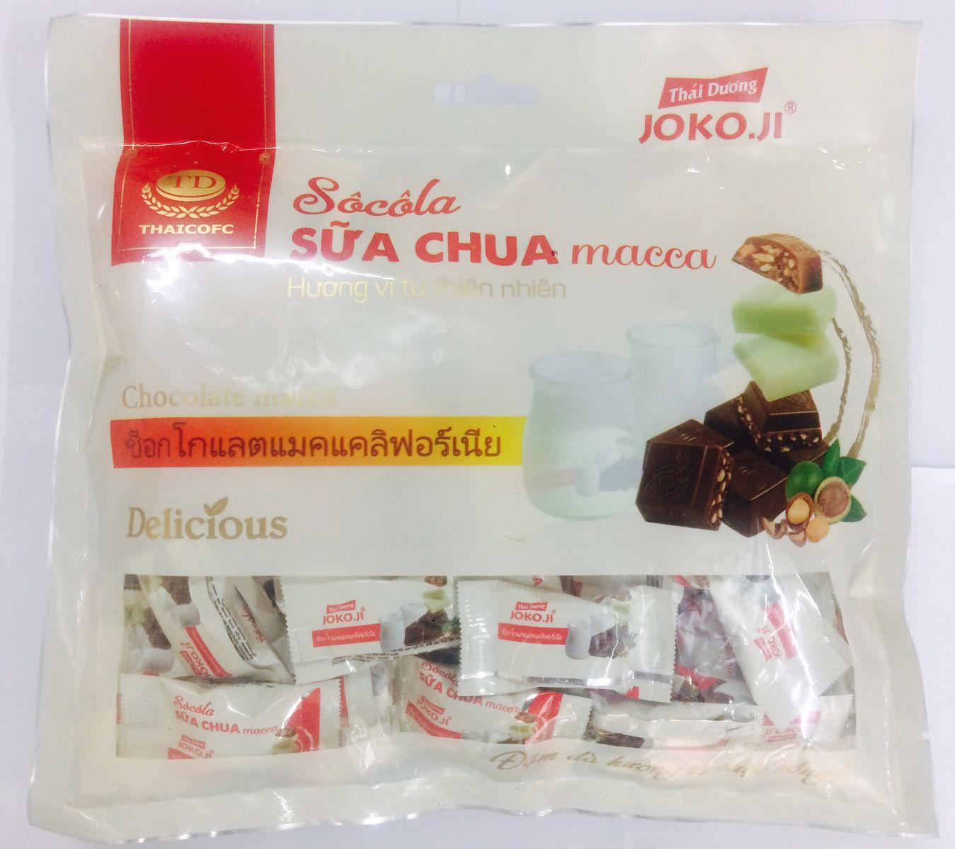 Socola sữa chua macca